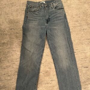 Pistola Cassie High Rise Straight Jeans - Size 27